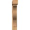 Ekena Millwork Funston Block Rough Sawn Bracket w/ Offset Brace, Western Red Cedar, 8"W x 36"D x 48"H BKT0806X36X48FST05RWR - alternate 3